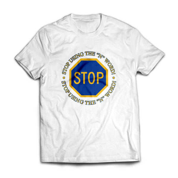 White / Royal Blue / Gold T-Shirt (Free Shipping)